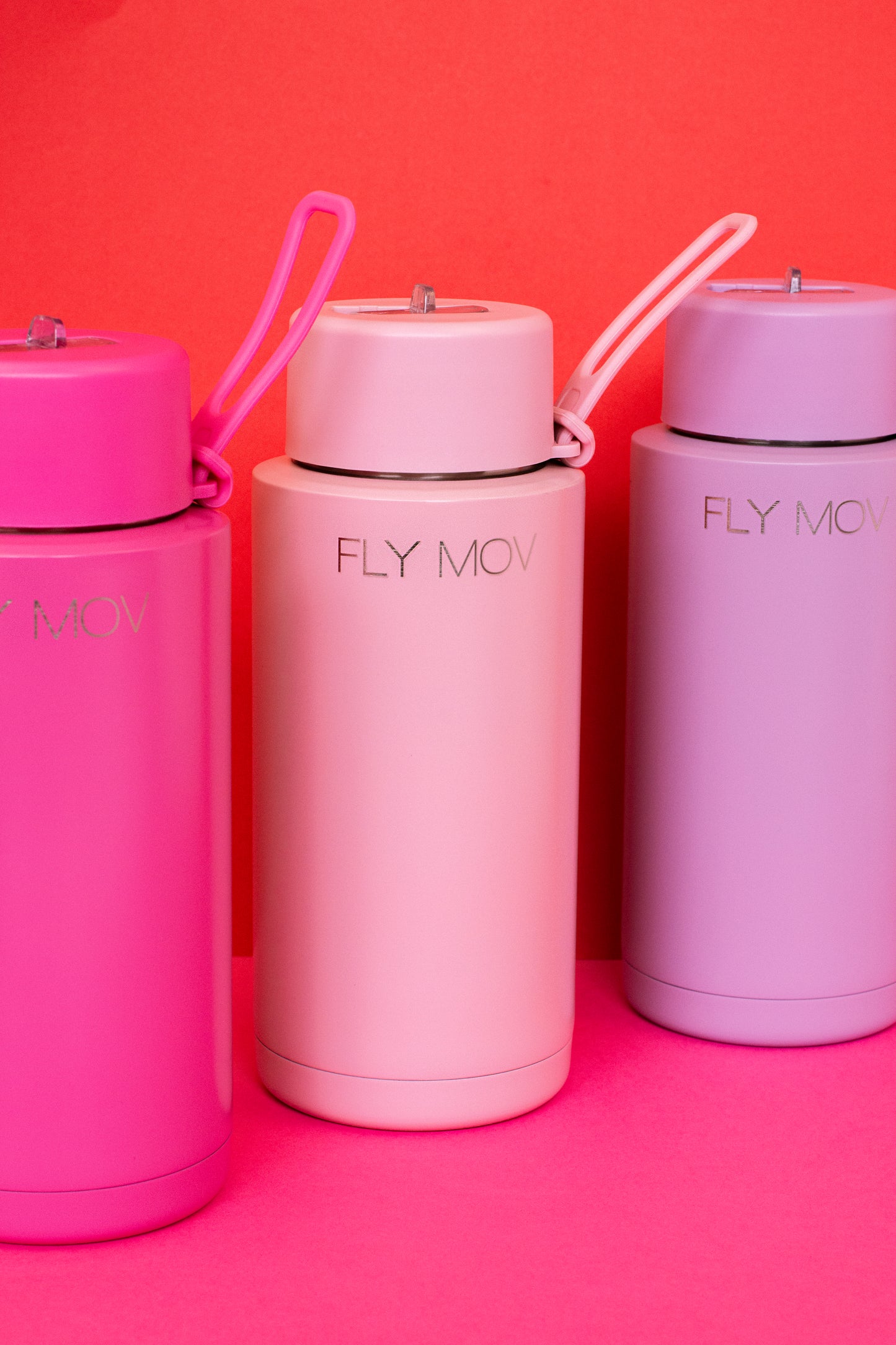 Pink FLY MOV 1 liter Thermal Bottle